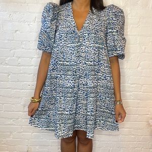 Hunter Bell Jenkins Spotted Dress Large